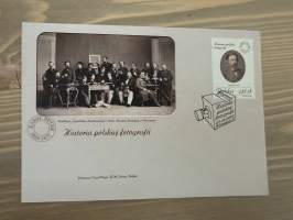 Historia polskiej fotografii / Puolalaisen valokuvauksen historia, 29.2.2008  - FDC / Ensipäivänkuori