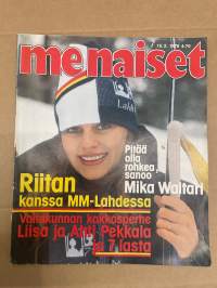 Me Naiset 1978 nr 7 (16.2.), Riitta Väisäsen kanssa Lahdessa, sivun persoona Paavo Noronen, Mika Waltari, Liisa Pekkala, Seija Paakkola Miss Suomi