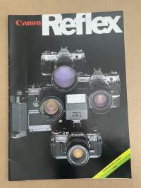 Canon Reflex kamerasarja 1978 -myyntiesite