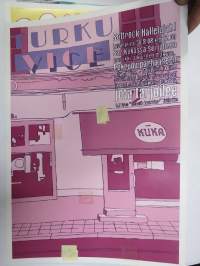 Turku Vice - Softrock Hallelujah - Bar Kuka (Turku) -keikka- / näyttelyjuliste