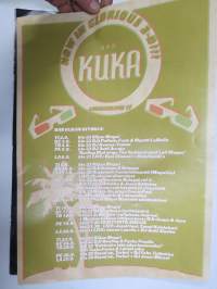 Now in Glorious 3-D - Kukan syyskuu - Bar Kuka (Turku) -keikka- / näyttelyjuliste