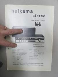 Helkama stereo -huolto-ohje