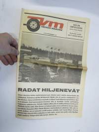 Vauhdin Maailma 1967 nr 9 sis. mm. artikkelit / kuvat / mainokset; Pedro Rodriguez Dela Vega, AKK umpikujassa, Keimola 500, Pohjola-ralli, Antti Aarnio-Wihuri