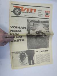 Vauhdin Maailma 1969 nr 5 -mm. Saammeko esitellä Mike Hailwood, Vesipostia Artukaisista formula 