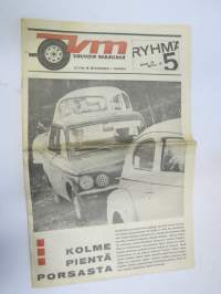 Vauhdin maailma 1966 nr 10, sis. mm. seur. artikkelit / kuvat / mainokset;Angliat ja Cooperit ratkotaan Englannin  vakioautomestaruus, Johnny Walkerin nelonen