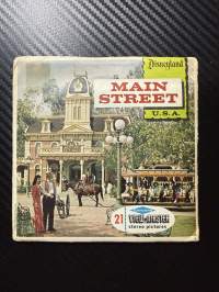 View-Master – Disneyland: Main Street U.S.A. – A1751 / A1752 / A1753 – reel / kuvakiekko