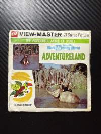 View-Master – Walt Disney World: Adventureland – A9491 / A9492 / A9493 -sarja – reel / kuvakiekko