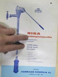 Nira painepumppu (Vammalan Konepaja) -myyntiesite