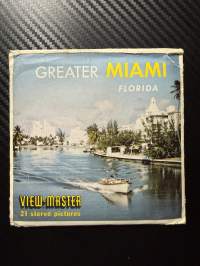 View-Master – Miami / Greater Miami / Miami Beach – A9631 / A9632 / A9633 -sarja – reel / kuvakiekko