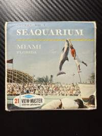 View-Master – Seaquarium Miami Florida U.S.A. – A9661 / A9662 / A9663 -sarja – reel / kuvakiekko