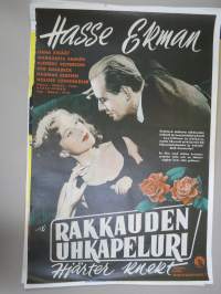 Rakkauden uhkapeluri, Hasse Ekman -elokuvajuliste