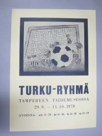 Turku-ryhmä - Tampereen taidemuseo 1978 -juliste