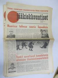 Jääkiekkouutiset 1966 nr 1
