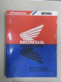 Honda ST1 100LN Pan-European Shop Manual -korjaamokirja englanniksi