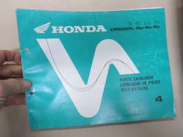 Honda CR500Rl - Rm - Rn - Rp -Parts Catalogue -varaosaluettelo