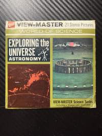 View-Master – Exploring the Universe (Astronomy) – B6871 / B6872 / B6873 – reel / kuvakiekko