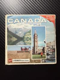 View-Master – Canada: Land of Contrasts – A0901 / A0902 / A0903 – reel / kuvakiekko