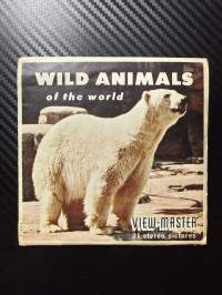 View-Master – Wild Animals of the Americas and Antarctica – B6141 / B6142 / B6143 – reel / kuvakiekko