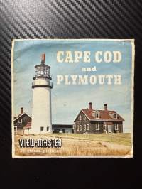 View-Master – Cape Cod / Plymouth – A7271 / A7272 / A7273 – reel / kuvakiekko