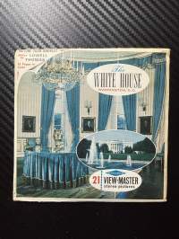 View-Master – The White House (Official Residence of United States Presidents) – A7931 / A7932 / A7933 – reel / kuvakiekko