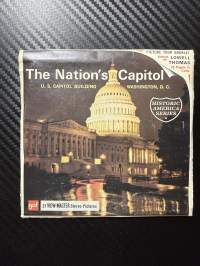 View-Master – The Nation’s Capitol, U.S. Capitol Building Washington D.C. – A7941 / A7942 / A7943 – reel / kuvakiekko