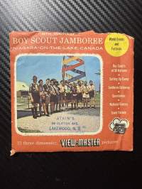 View-Master – Eighth World Boy Scout Jamboree, Niagara-on-the-Lake 1955 – 435-A / 435-B / 435-C – reel / kuvakiekko