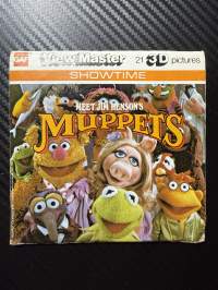 View-Master – Meet Jim Henson’s Muppets – 002-193 / 002-194 / 002-195 – reel / kuvakiekko