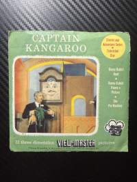 View-Master – Captain Kangaroo: The Bunny Rabbit Hunt / Bunny Rabbit Paints a Picture / The Pie Machine – 755-A / 755-B / 755-C – reel / kuvakiekko