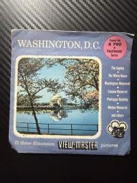 View-Master – Washington, D.C. – 136-A / 136-B / 136-C – reel / kuvakiekko
