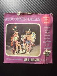 View-Master – Wisconsin Dells – 124-A / 124-B / 124-C – reel / kuvakiekko