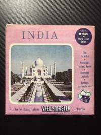 View-Master – India (Bombay & South India / The Delhi Area / Agra to Calcutta) – 4400A / 4400B / 4400C – reel / kuvakiekko