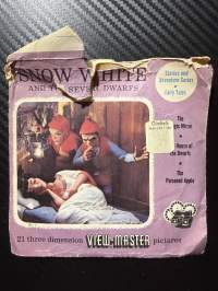 View-Master – Snow White and the Seven Dwarfs – FT-4A / FT-4B / FT-4C – reel / kuvakiekko