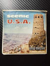View-Master – Scenic U.S.A. – A9961 / A9962 / A9963 – reel / kuvakiekko