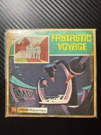 View-Master – Fantastic Voyage – 3 reel / 3 kuvakiekkoa (alkuperäispakkauksessa, muoveissa)