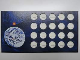 Shell Lentävä maailma -keräilykolikkosarjan tyhjä alusta, käyttämätön