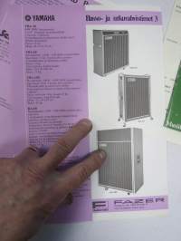 Yamaha Basso- ja urkuvahvistimet 3 -myyntiesite
