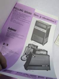 Rolling Sound Basso- ja urkuvahvistimet 2 -myyntiesite