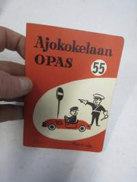 Ajokokelaan opas  nr  55 / 1966