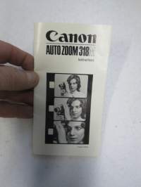 Canon Auto Zoom 318M kaitafilmikamera 