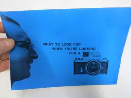 Nikon F kamera -myyntiesite