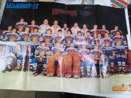 Leijonat 1977 / Runaways -Suosikki-nuorisolehden keskiaukeamajuliste