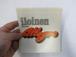 Austin Allegro -myyntiesite