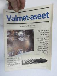 Valmet-aseet kevät 1987 -asiakaslehti