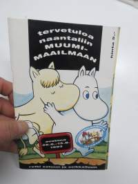 Tervetuloa Naantaliin Muumimaailmaan 26.6-15.8.1993 -opaskirja / guide book to Naantali Moomin world
