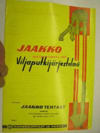 Jaakko viljaputkijärjestelmä -myyntiesite