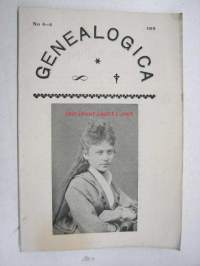Genealogica 1919 nr 4-6 -sukututkimuslehti