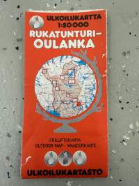 Rukatunturi-Olanka ulkoilukartta / friluftskarta 1:50 000