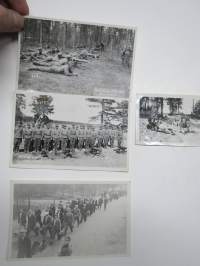 Kertausharjoitukset Niinisalo 1937 -valokuvat 4 kpl