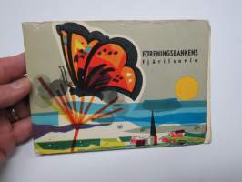 Föreningsbankens fjärilserie -Yhdyspankin keräilysarja, 10 perhoskortti, täysi sarja