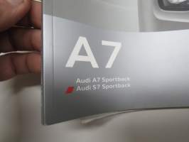 Audi A7, S7 Sportback 2012 -myyntiesite